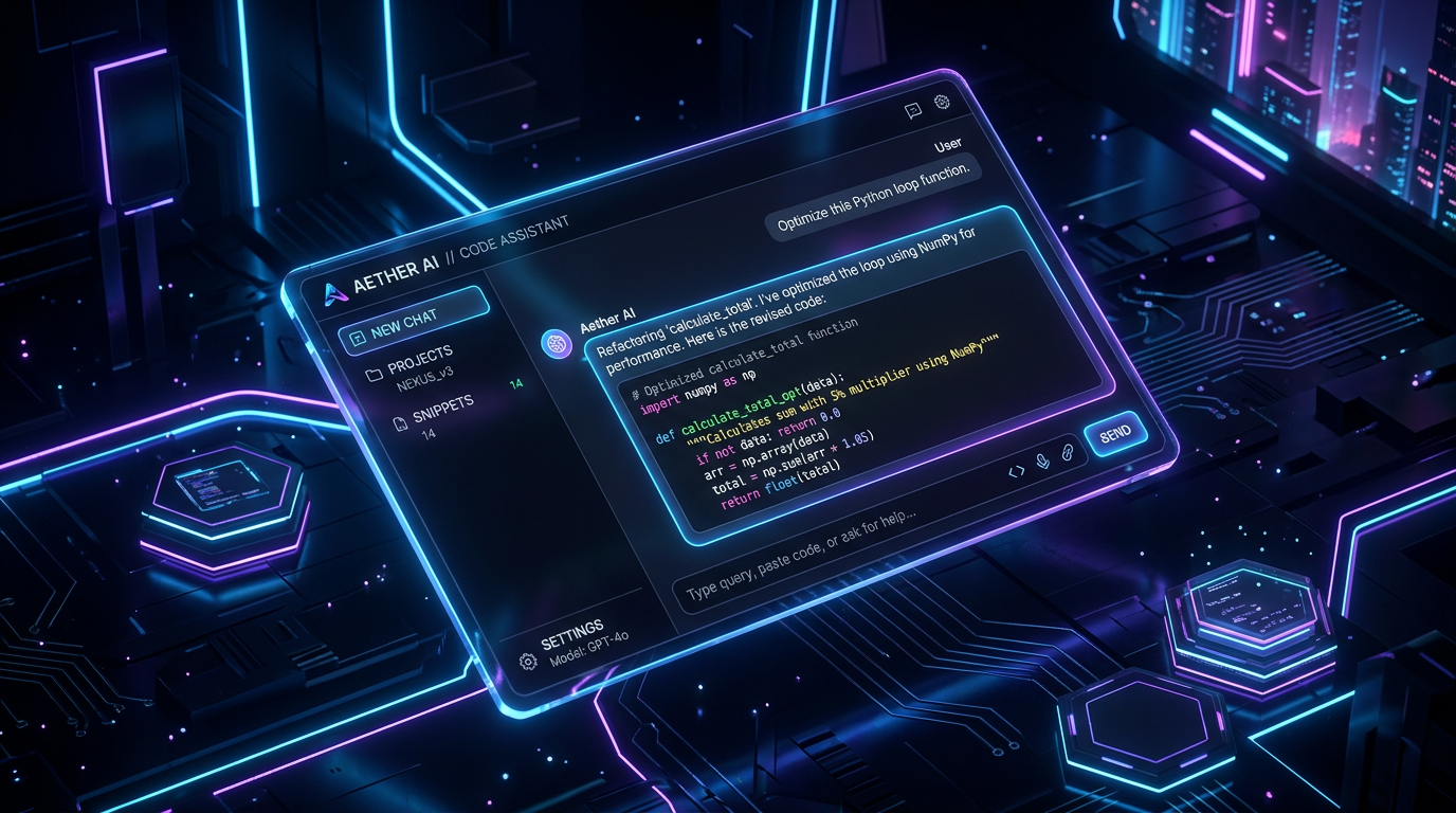 Persistent Chat Interface